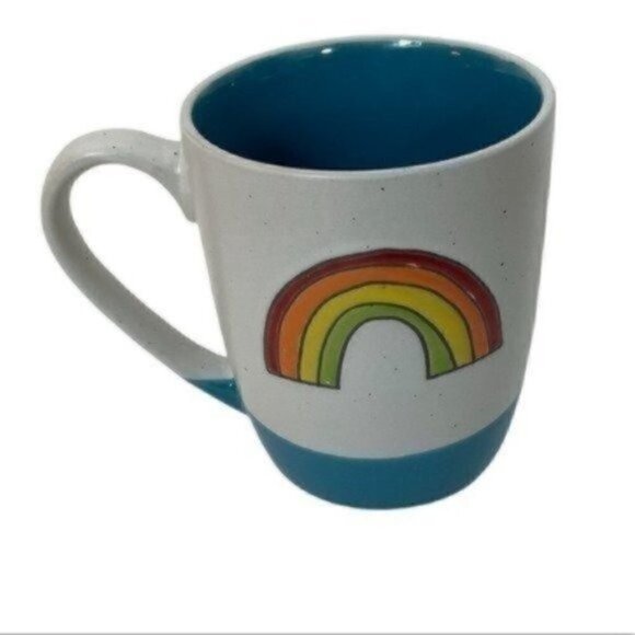 It’s a Good Day For a Good Day Happy Rainbow speckled coffee Mug 16 ounces - Picture 2 of 9